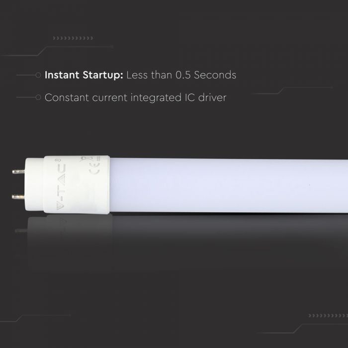 T8 18W (1700Lm) LED-lambi, 120cm, V-TAC, 3 aastat garantiid, 6400K jaheda valge valgus