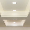 6W(420Lm) LED Panel built-in square, V-TAC, warm white light 3000K, complete with power supply unit