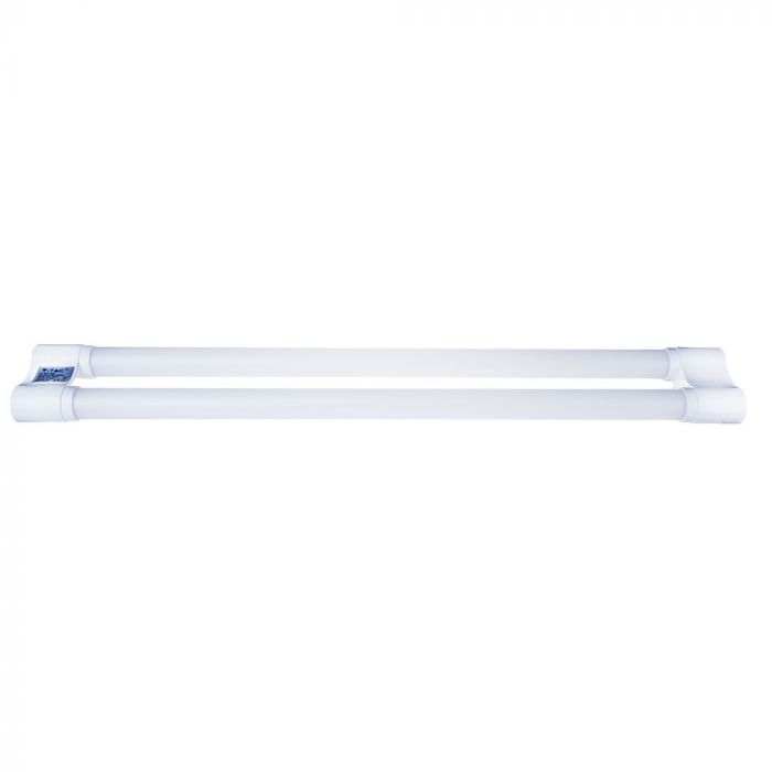 T8 18W(2500Lm) LED dubbel glödlampa, 60cm, V-TAC, neutralvit 4000K