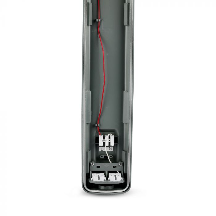 IP65 raam, 2x22W(4000Lm) 150cm T8 LED-lambid, V-TAC Nano, neutraalne valge valgus 4000K