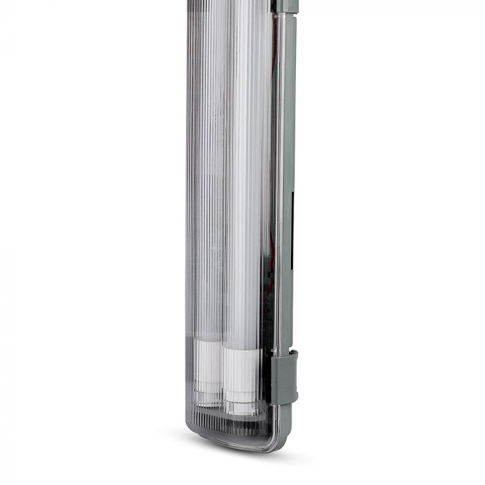 IP65 raam, 2x22W(4000Lm) 150cm T8 LED-lambid, V-TAC Nano, neutraalne valge valgus 4000K