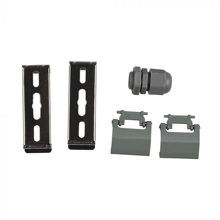 Ram med 2x 22W(2000Lm) 150cm T8 LED-lampor, IP65, V-TAC Nano, kallvit 6400K