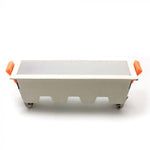 10W(750Lm) 16cm LED infälld takarmatur, IP20, V-TAC, utan stickpropp (kabelanslutning), kallvit 6400K