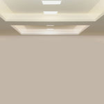 10W(750Lm) 16cm LED infälld takarmatur, IP20, V-TAC, utan stickpropp (kabelanslutning), kallvit 6400K