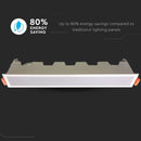 Встраиваемый светодиодный светильник 30Вт(2400Лм) 43см, IP20, V-TAC, без вилки (подключение кабеля), холодный белый 6400K