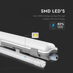 22W(2000Lm) 150cm LED T8 lamp, IP65 waterproof, V-TAC, cold white light 6400K