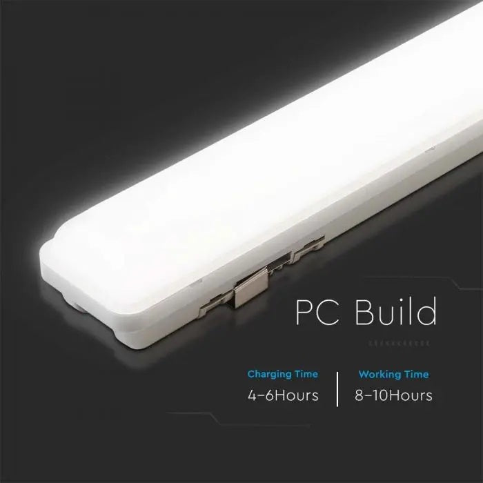 18W(1000Lm) LED solar luminaire, linear, IP65, V-TAC, 3IN1