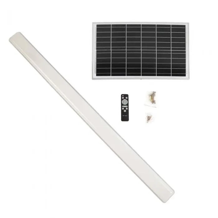 18W(1000Lm) LED solar luminaire, linear, IP65, V-TAC, 3IN1