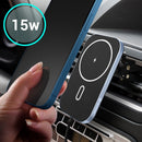 Swissten Magsafe Air Vent Turētājs Gaisa restei ar 15W Bezvadu uzlādi