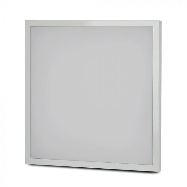 25W(4000Lm) LED Panelis 595x595mm(600x600mm), V-TAC, neitrāli balta gaisma 4000K, komplektā ar barošanās bloku