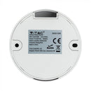 Infrared motion sensor, white, IP20, Max 200W LED, 360°, V-TAC