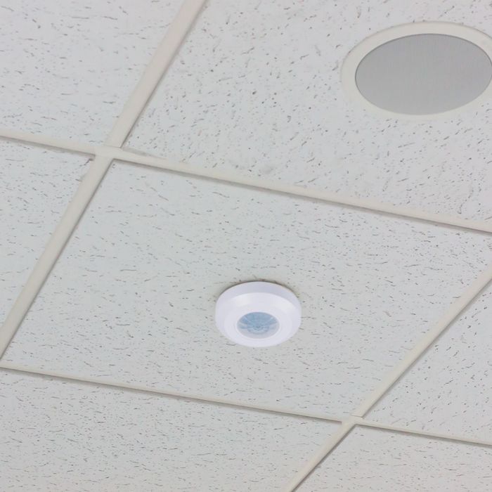 Infrapuna liikumisandur, valge, IP20, Max 200W LED, 360°, V-TAC