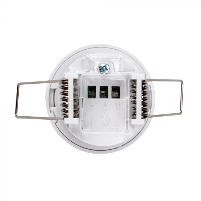 Infrared motion sensor, white, IP20, Max 400W LED, 360°, V-TAC