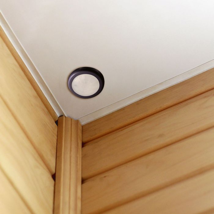 Infrasarkanais kustību sensors, melns, IP20,  Max 400W LED,  360°, V-TAC