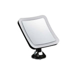 3.2W(30Lm) LED grima spogulis ar apgaismojumu, 16x19 cm, melns, 3xAAA baterijas (nav iekļautas), V-TAC, IP44, auksti balta gaisma 6400K