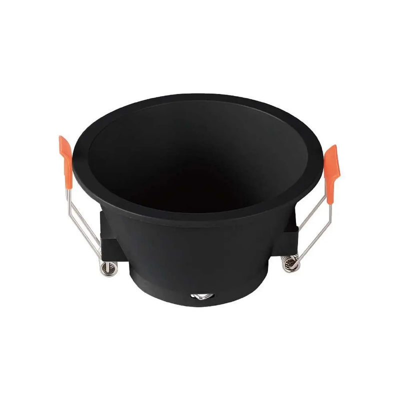 GU10 iebūvējams karkass/armatūra, apaļas formas, melns, V-TAC