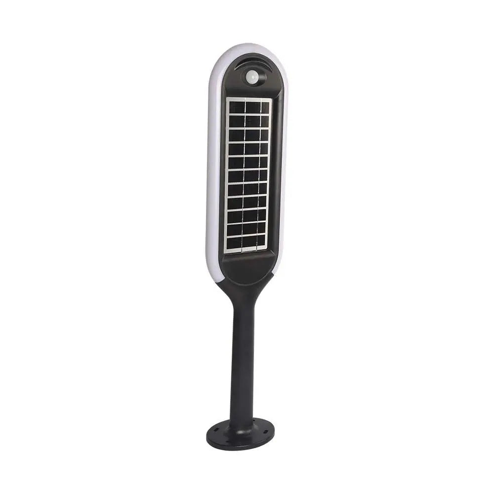 5W(400Lm) LED solārais dārza gaismeklis, V-TAC, IP65, silti balta gaisma 3000K