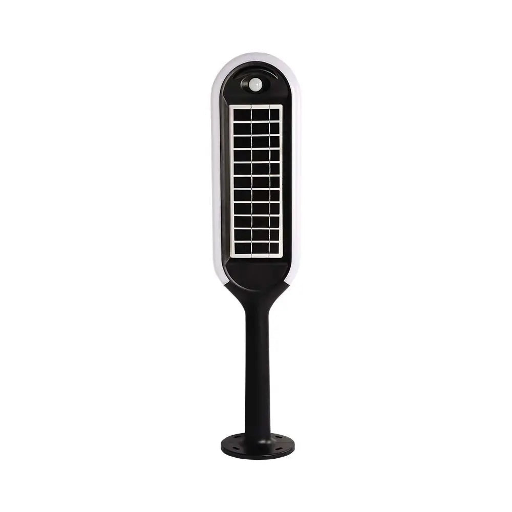 5W(400Lm) LED solārais dārza gaismeklis, V-TAC, IP65, silti balta gaisma 3000K