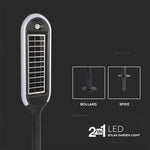 5W(400Lm) LED solcellsarmatur för trädgård med ljussensor, V-TAC, IP65, neutralvitt ljus 4000K