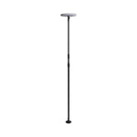8W(500Lm) LED solārais dārza gaismeklis, V-TAC, IP65, melns/balts, neitrāli balta gaisma 4000K