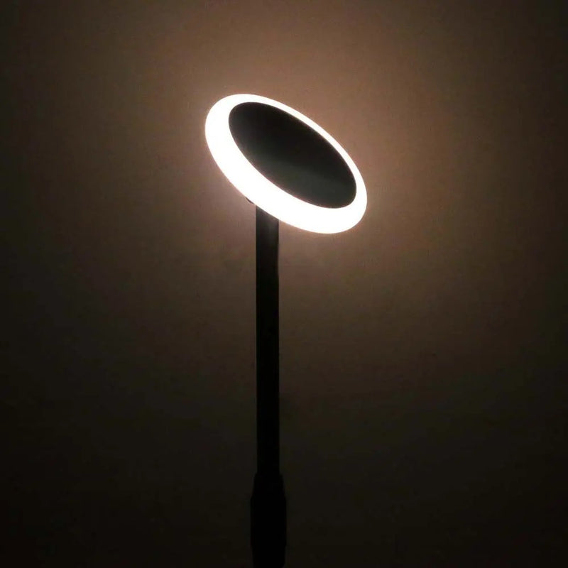 8W(500Lm) LED solar garden light, V-TAC, IP65, black/white, neutral white light 4000K