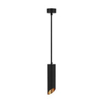 1xGU10 pendelarmatur, svart, 55x200mm, V-TAC