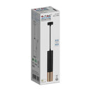 1xGU10 iekarams gaismeklis, melns/zelta, 60x300mm, V-TAC