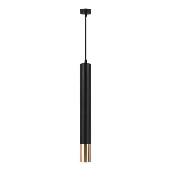 Подвесной светильник 1xGU10, черный/золотой, 60x500 мм, V-TAC