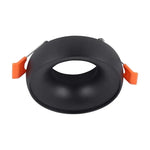 GU10 süvistatud raam/valgusti, ümmargune, Ø92X53mm, süvistatud. Ø60mm, must/must, V-TAC