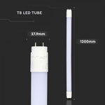 T8 16.5W(1850Lm) 120cm LED spuldze V-TAC SAMSUNG CHIP, garantija 5 gadi, auksti balta gaisma 6500K