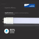 T8 16,5W (1850Lm) 120cm LED-lampa V-TAC SAMSUNG CHIP, 5 års garanti, neutralvit 4000K