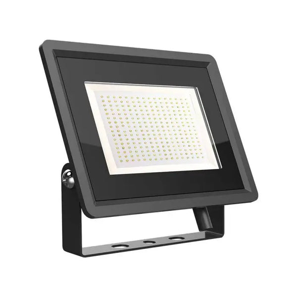 200W(17600Lm) LED-strålkastare, V-TAC, IP65, svart, neutralvitt ljus 4000K