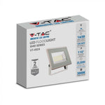 SUPERAKCIJA_20W(1650Lm) LED prožektors, V-TAC, IP65, balts, neitrāli balta gaisma 4000K