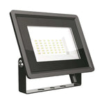 30W(2510lM) LED-strålkastare, V-TAC, IP65, svart, neutralvitt ljus 4000K