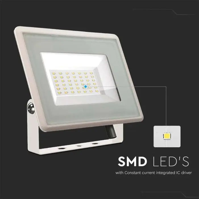 30W(2510lM) LED-strålkastare, V-TAC, IP65, vitt, kallvitt ljus 6500K