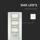 40W(3500Lm) 3.2V LED solārais ielu gaismeklis, V-TAC, IP65, neitrāli balta gaisma 4000K