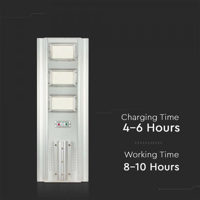 40W (3500Lm) 3.2V LED päikesevalgusti, V-TAC, IP65, jaheda valge 6400K