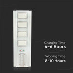 50W (4300Lm) 3.2V LED päikesevalgusti, V-TAC, IP65, jaheda valge 6400K