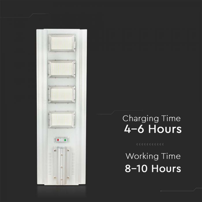 50W (4300Lm) 3.2V LED päikesevalgusti, V-TAC, IP65, jaheda valge 6400K