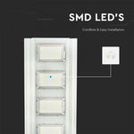 50W (4300Lm) 3.2V LED päikesevalgusti, V-TAC, IP65, jaheda valge 6400K