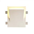 E14 recessed plaster frame/fixture, square, white, 255x180x315mm, built-in size 260x320mm, V-TAC