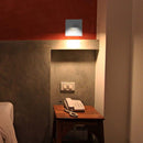 G9 recessed plasterboard frame/fixture, square, white, 400x400x65mm, recessed size: 3.5 x 4.5 mm 405x405mm, V-TAC