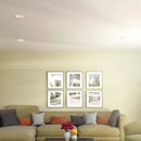 GU10 süvistatav kipsplaatraam/valgusti, ruudukujuline, valge, 250x210x80mm, süvistatav. suurus 255x215mm, V-TAC