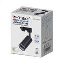 GU10 LED Track light, V-TAC, IP20, black