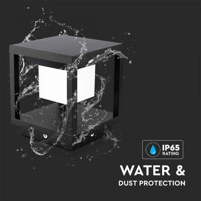 2W(90Lm) LED solar light, 5.5V 3W, V-TAC, warm white light 3000K