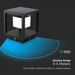 2W(90Lm) LED-solarmatur, 5,5V 3W, V-TAC, varmvitt ljus 3000K