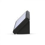 12W(1250Lm) LED Facade light, square shape, V-TAC, IP65, black, neutral white light 4000K