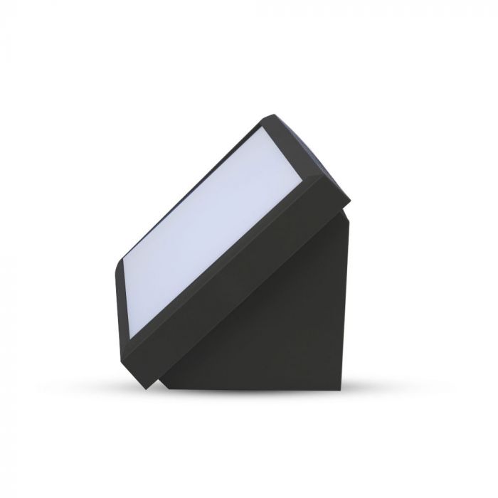 20W(2045Lm) LED Facade light, square shape, V-TAC, IP65, black, warm white light 3000K