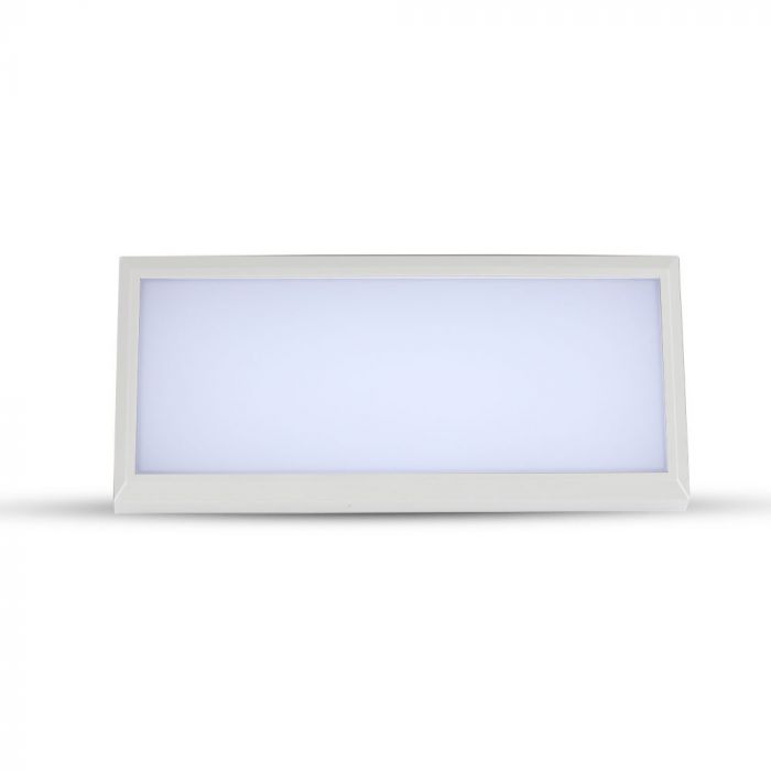 12W(1250Lm) LED Facade light, square shape, V-TAC, IP65, white, neutral white light 4000K