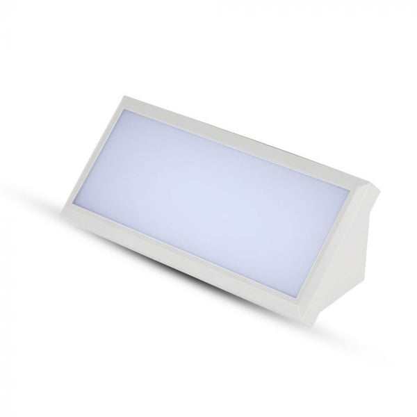 Фасадный светодиодный светильник 12W(1250Lm), квадратный, V-TAC, IP65, белый, нейтральный белый 4000K